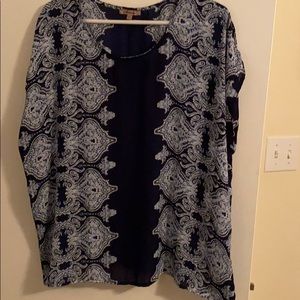 Beautiful blue print!